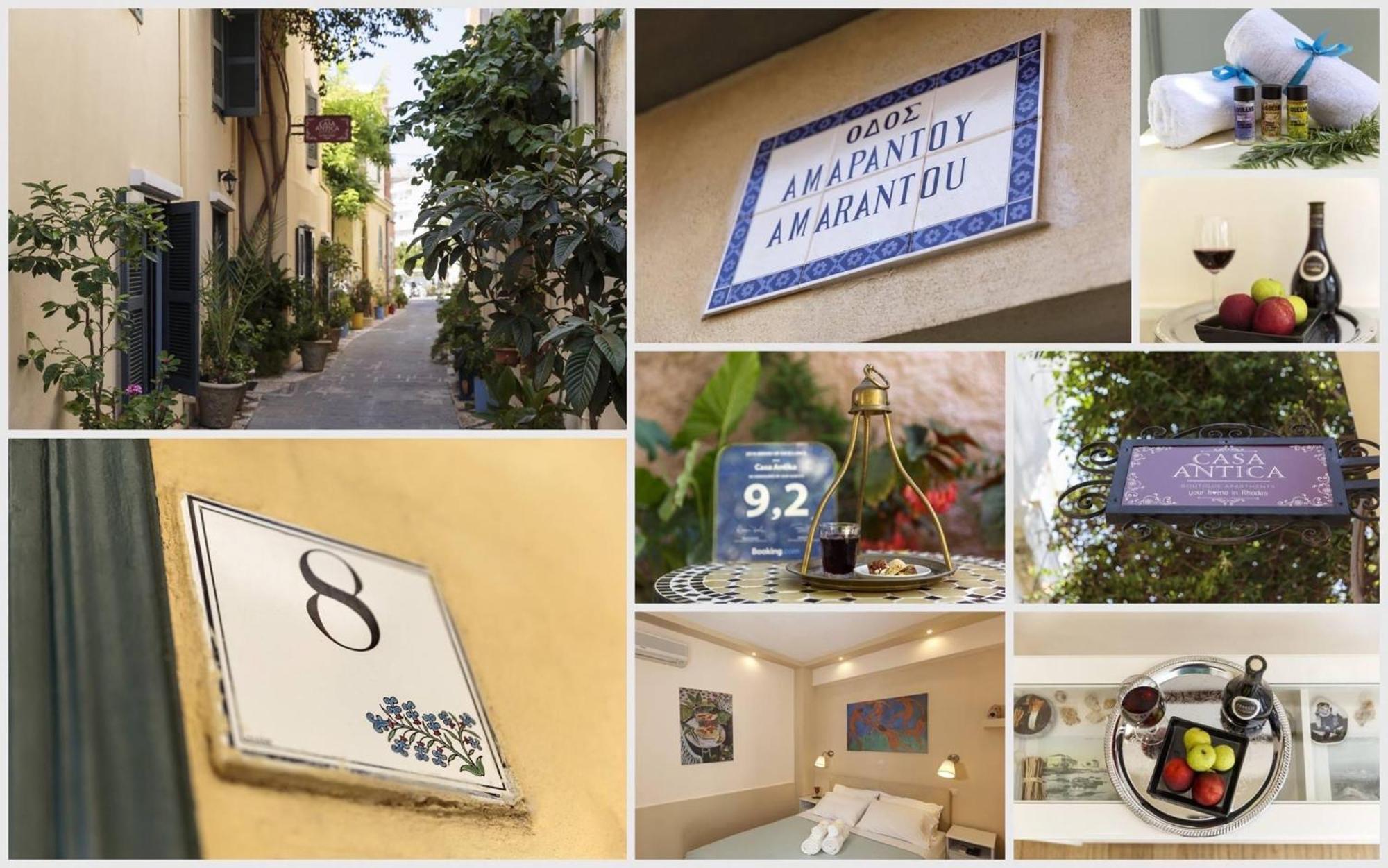 Casa Antica Hotel Rhodes City Buitenkant foto